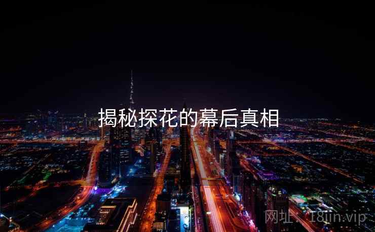 揭秘探花的幕后真相 揭秘探花的幕后真相