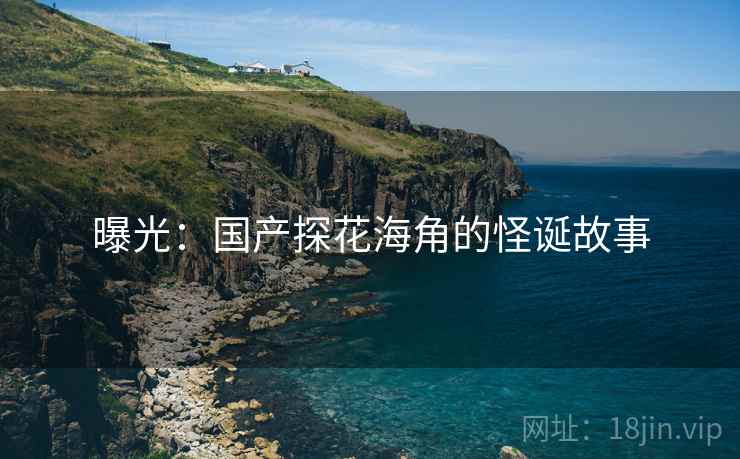 曝光:国产探花海角的怪诞故事 曝光:国产探花海角的怪诞故事