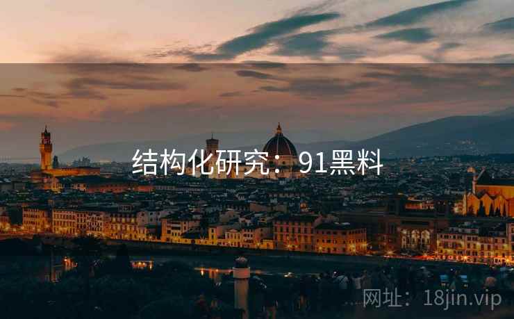 结构化研究:91黑料